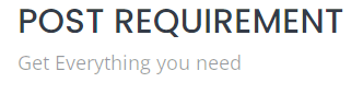 postrequirement